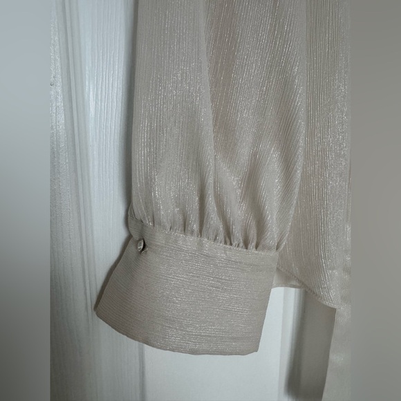 MARELLA Italy shiny blouse NEW with Tags - Picture 9 of 10